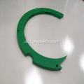 Präzisions Kunststoffkomponenten bearbeitete HDPE -CNC -Bearbeitung